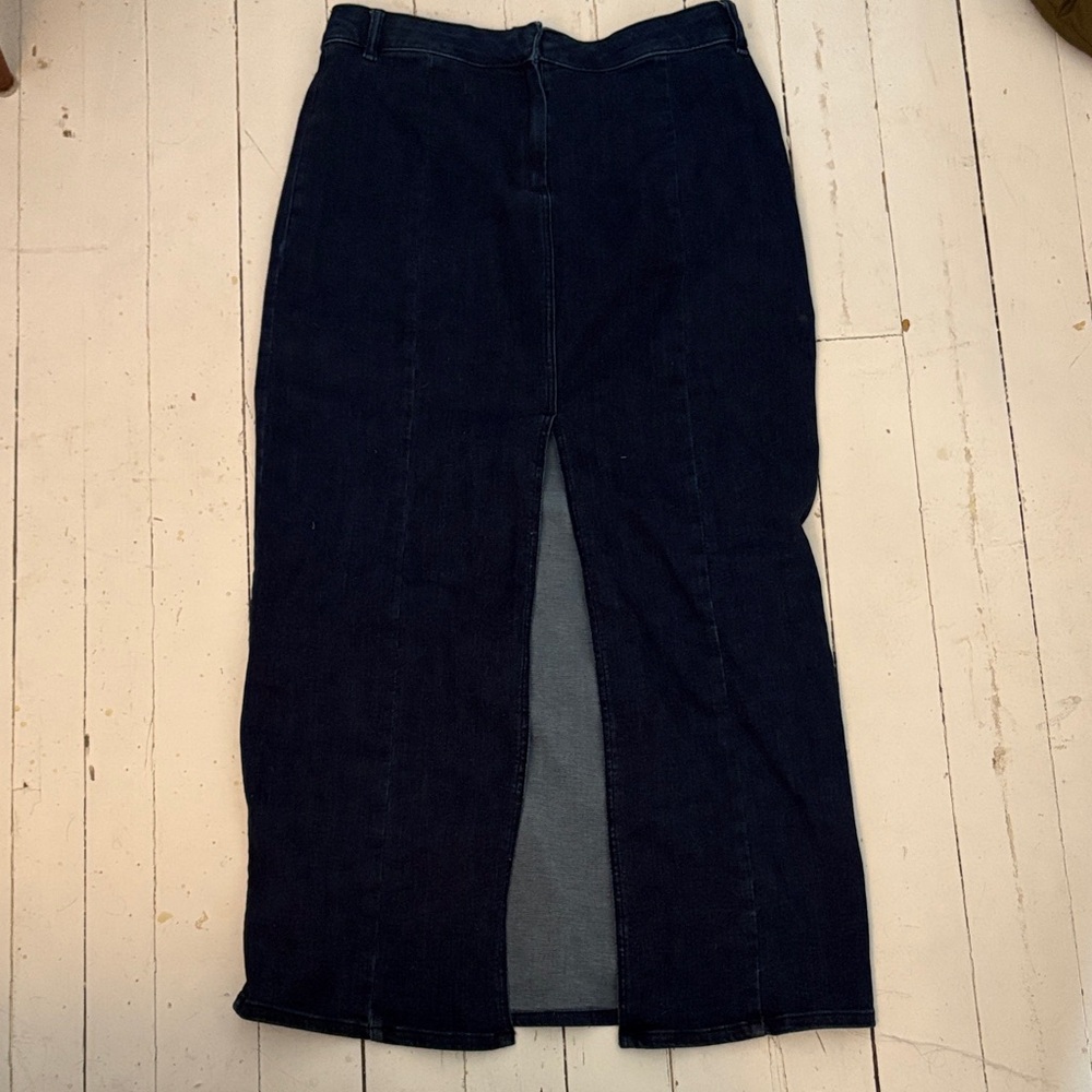 Dynamite Dark Blue Maxi Skirt